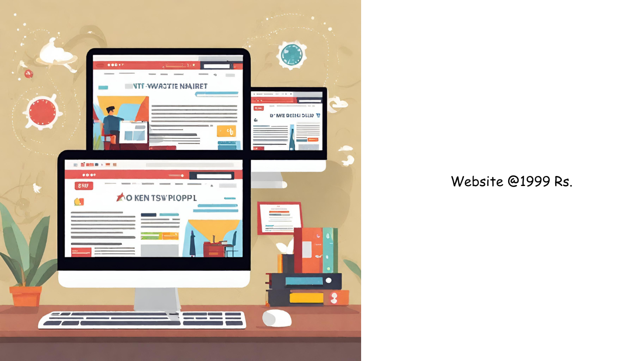 Web design service in Thiruvalla - Basic Website @2000
