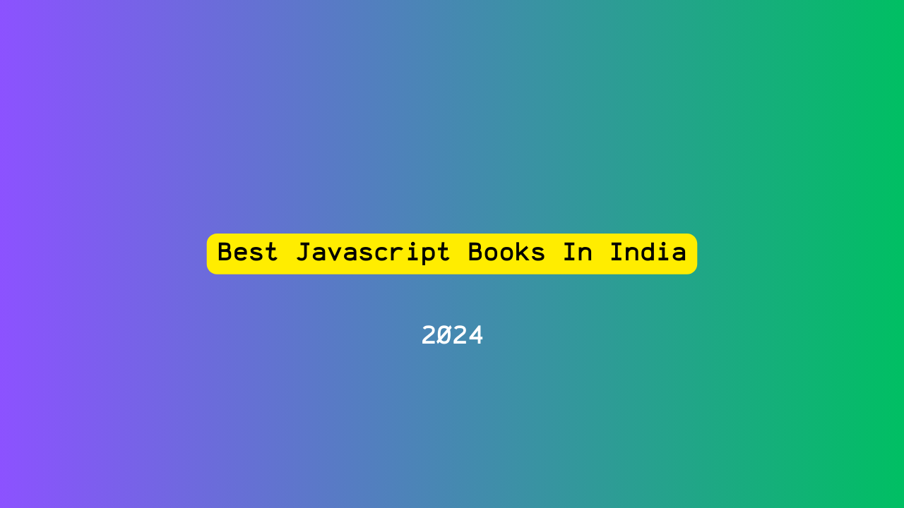 5 best JavasScript Books in India - Vanilla JavaScript